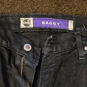 Levi's Men's Silvertab Baggy Black Jeans